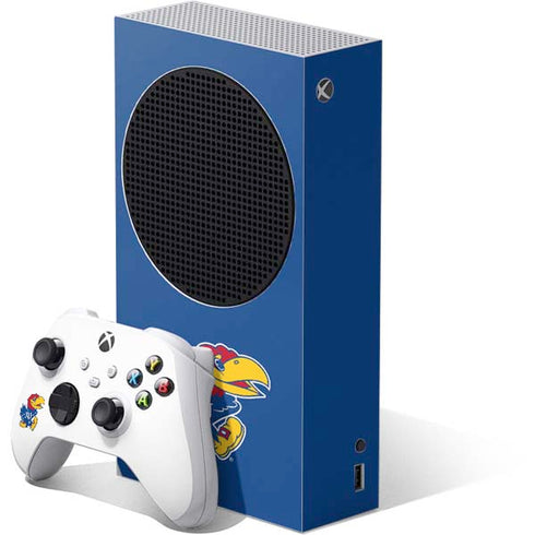 University of Kansas Jayhawks Mascot Outline Xbox Series S Bundle Skin