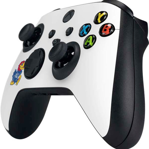 University of Kansas Jayhawks Mascot Outline Xbox Series X Controller Skin