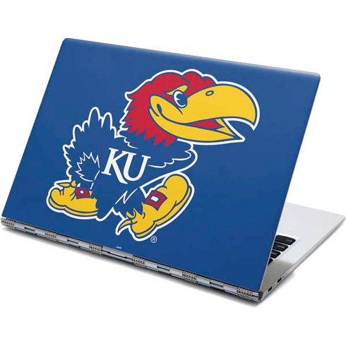 University of Kansas Jayhawks Mascot Outline Yoga 910 2-in-1 14in Touch-Screen Skin