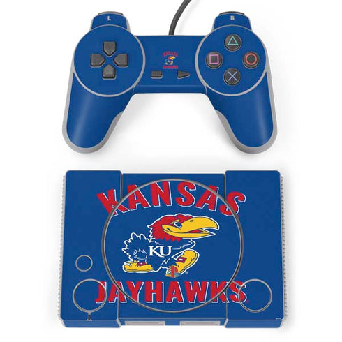 University of Kansas Jayhawks Mascot PlayStation Classic Bundle Skin