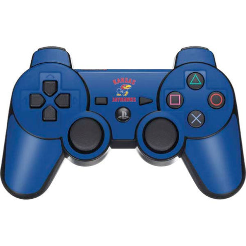 University of Kansas Jayhawks Mascot PS3 Dual Shock wireless controller Skin