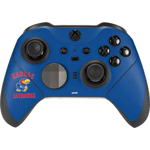 University of Kansas Jayhawks Mascot Xbox Elite Wireless Controller Series 2 Skin