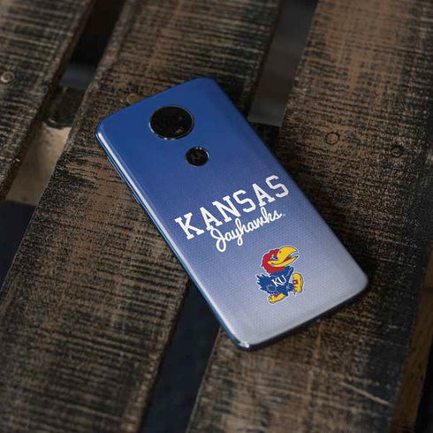 University of Kansas Jayhawks Moto E5 Plus Skin