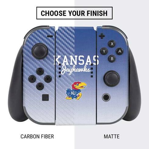 University of Kansas Jayhawks Nintendo Switch Bundle Skin