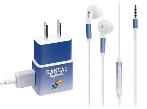 University of Kansas Jayhawks Phone Charger Skin