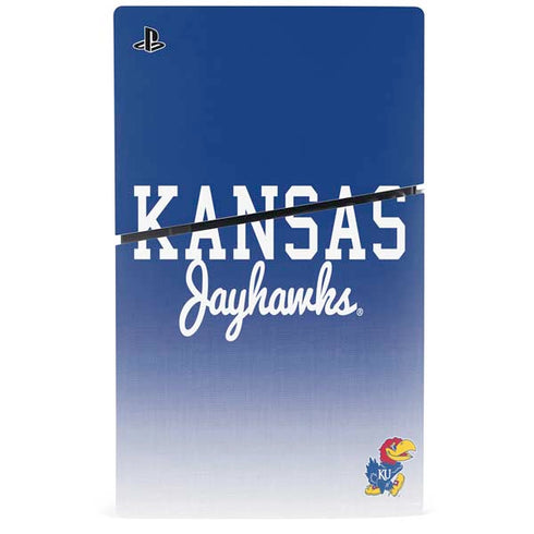 University of Kansas Jayhawks PS5 Slim Disk Console Skin