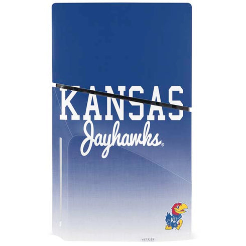 University of Kansas Jayhawks PS5 Slim Disk Console Skin