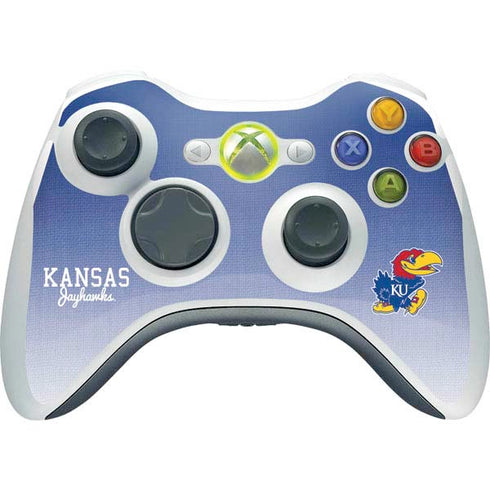 University of Kansas Jayhawks Xbox 360 Wireless Controller Skin