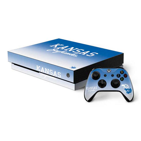 University of Kansas Jayhawks Xbox One X Bundle Skin
