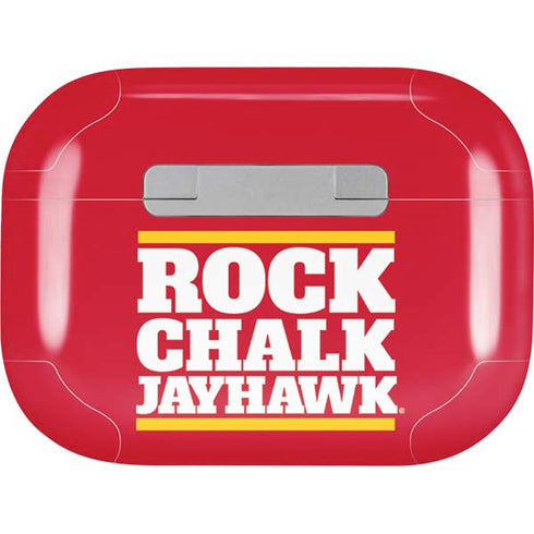 University of Kansas Rock Chalk Jayhawk Apple AirPods Pro Skin