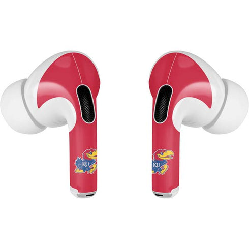 University of Kansas Rock Chalk Jayhawk Apple AirPods Pro Skin