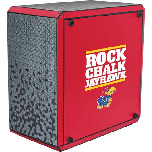 University of Kansas Rock Chalk Jayhawk Cooler Master MasterBox Q300L Mini Tower Skin