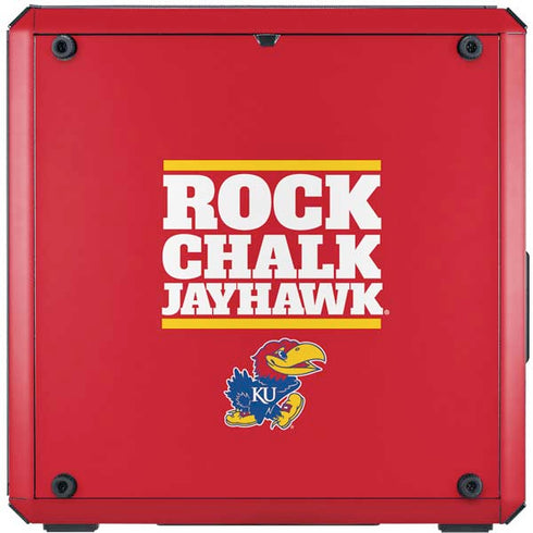 University of Kansas Rock Chalk Jayhawk Cooler Master MasterBox Q300L Mini Tower Skin