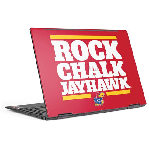 University of Kansas Rock Chalk Jayhawk HP Envy Skin
