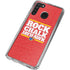 University of Kansas Rock Chalk Jayhawk Galaxy A21 Clear Case