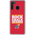 University of Kansas Rock Chalk Jayhawk Galaxy A21 Clear Case