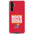 University of Kansas Rock Chalk Jayhawk Galaxy A54 5G Clear Case