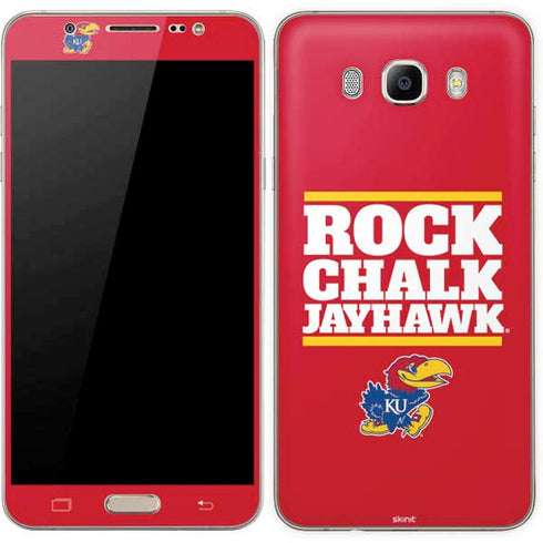University of Kansas Rock Chalk Jayhawk Galaxy J7 Skin