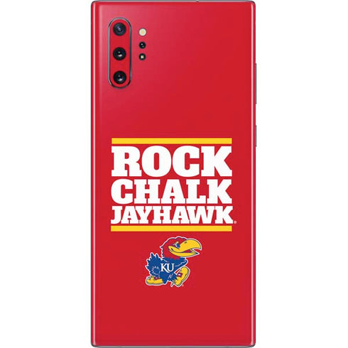 University of Kansas Rock Chalk Jayhawk Galaxy Note 10 Plus Skin