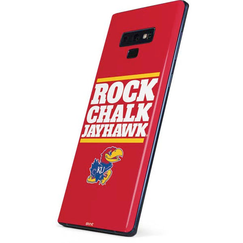 University of Kansas Rock Chalk Jayhawk Galaxy Note 9 Skin