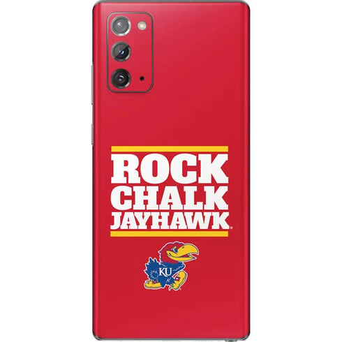 University of Kansas Rock Chalk Jayhawk Galaxy Note20 5G Skin