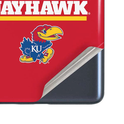 University of Kansas Rock Chalk Jayhawk Galaxy S20 Fan Edition Skin