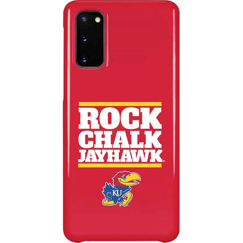University of Kansas Rock Chalk Jayhawk Galaxy S20 Lite Case