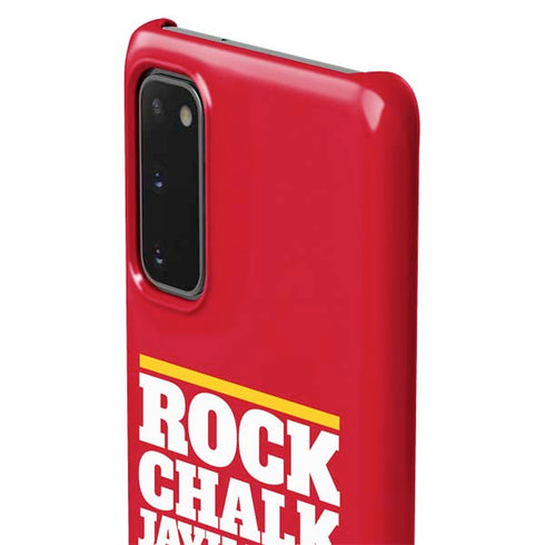 University of Kansas Rock Chalk Jayhawk Galaxy S20 Lite Case