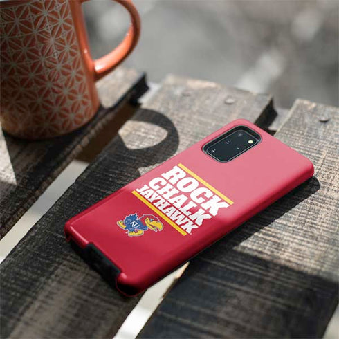 University of Kansas Rock Chalk Jayhawk Galaxy S20 Plus Pro Case