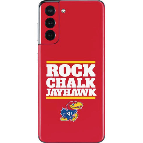 University of Kansas Rock Chalk Jayhawk Galaxy S21 5G Skin