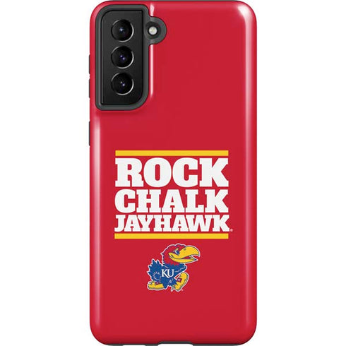 University of Kansas Rock Chalk Jayhawk Galaxy S21 Plus 5G Pro Case
