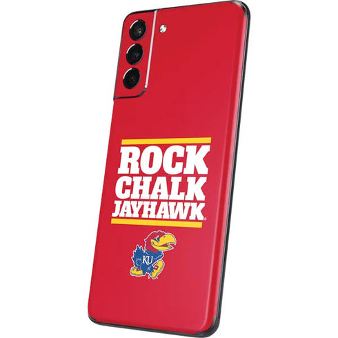 University of Kansas Rock Chalk Jayhawk Galaxy S21 Plus 5G Skin