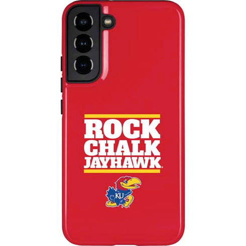 University of Kansas Rock Chalk Jayhawk Galaxy S22 Plus Pro Case