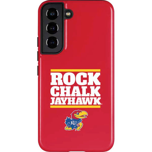 University of Kansas Rock Chalk Jayhawk Galaxy S22 Pro Case