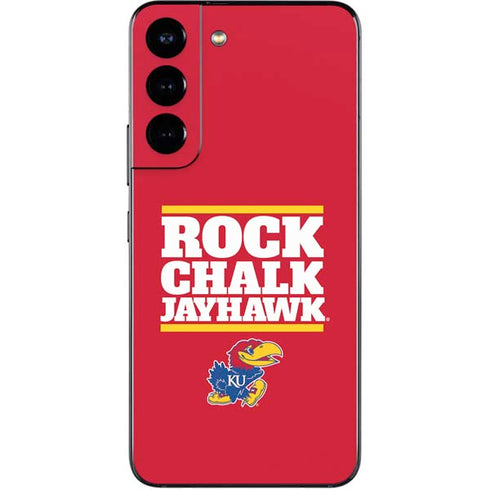 University of Kansas Rock Chalk Jayhawk Galaxy S22 Skin