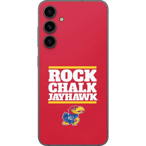 University of Kansas Rock Chalk Jayhawk Galaxy S23 FE Skin