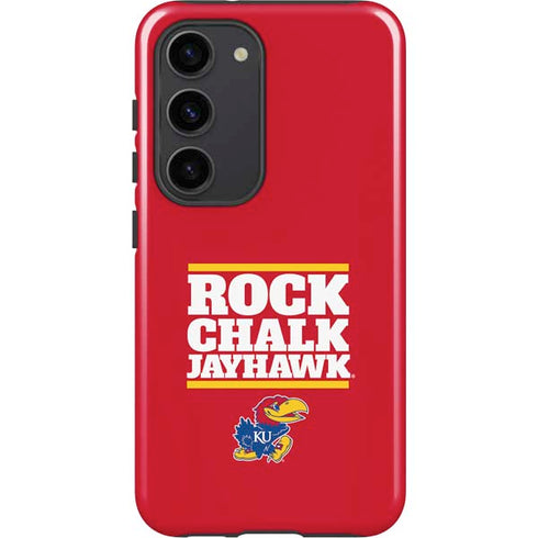 University of Kansas Rock Chalk Jayhawk Galaxy S23 Pro Case