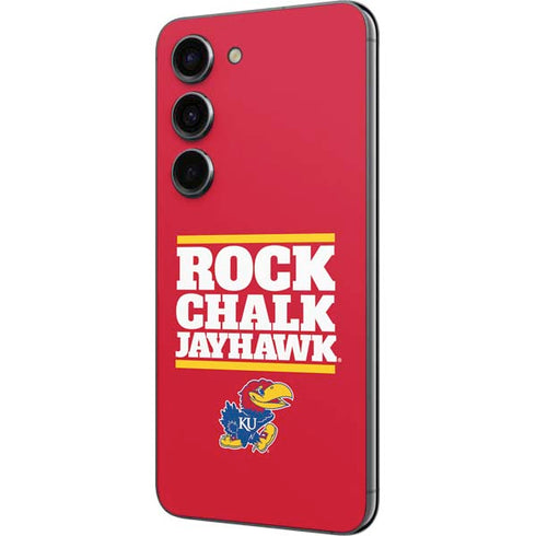 University of Kansas Rock Chalk Jayhawk Galaxy S23 Skin