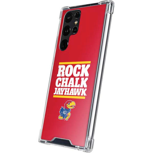 University of Kansas Rock Chalk Jayhawk Galaxy S24 Ultra Clear Case