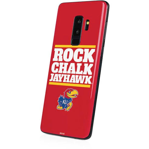 University of Kansas Rock Chalk Jayhawk Galaxy S9 Plus Skin