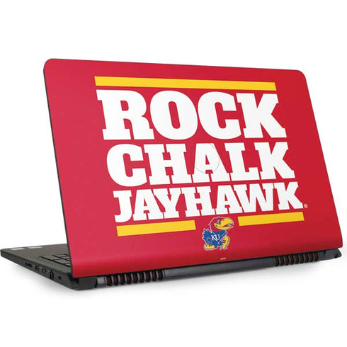 University of Kansas Rock Chalk Jayhawk Dell Inspiron Skin