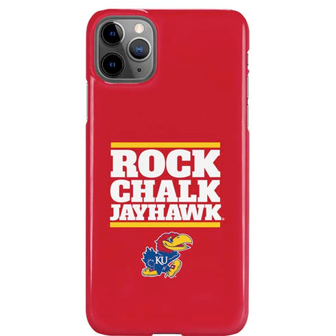 University of Kansas Rock Chalk Jayhawk iPhone 11 Pro Max Lite Case