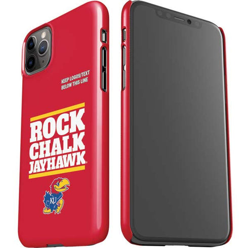 University of Kansas Rock Chalk Jayhawk iPhone 11 Pro Max Lite Case