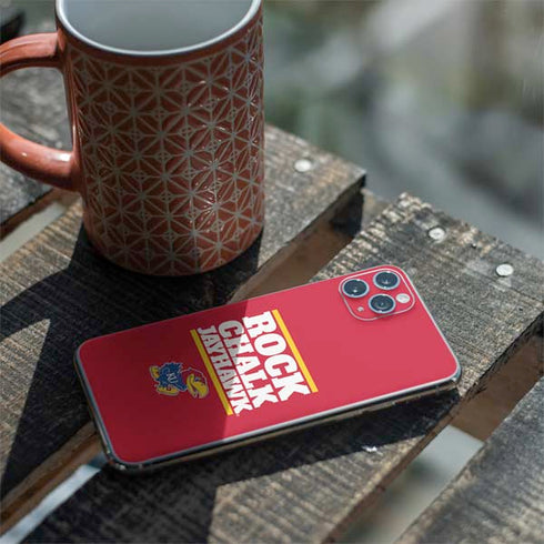 University of Kansas Rock Chalk Jayhawk iPhone 11 Pro Max Skin