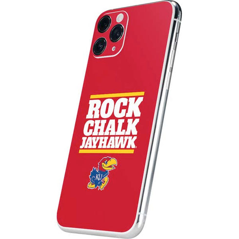 University of Kansas Rock Chalk Jayhawk iPhone 11 Pro Skin