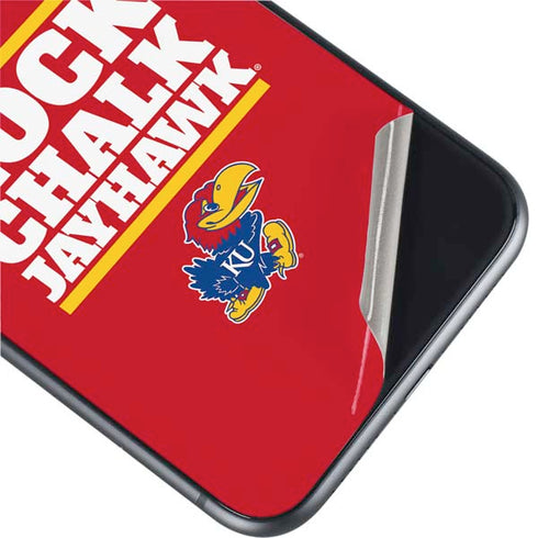 University of Kansas Rock Chalk Jayhawk iPhone 11 Skin
