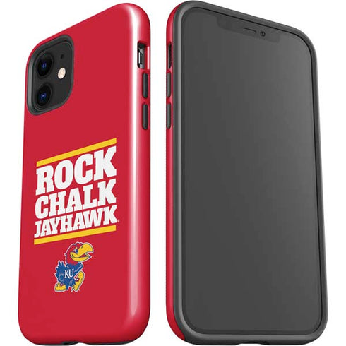University of Kansas Rock Chalk Jayhawk iPhone 12 Impact Case