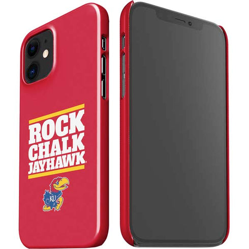 University of Kansas Rock Chalk Jayhawk iPhone 12 Mini Lite Case