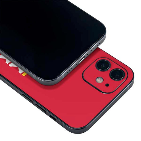 University of Kansas Rock Chalk Jayhawk iPhone 12 Mini Skin
