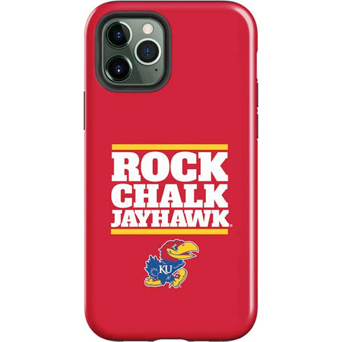 University of Kansas Rock Chalk Jayhawk iPhone 12 Pro Impact Case